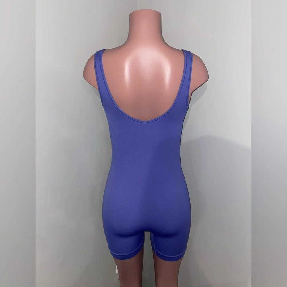Athleta Aurora Bodysuit Shortie Size. Medium Purple